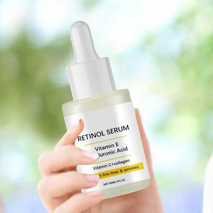Retinol Face Serum – Deep Moisturizing, Anti-Aging, Fine Line Fading, Firming & Lifting Serum with Hyaluronic Acid