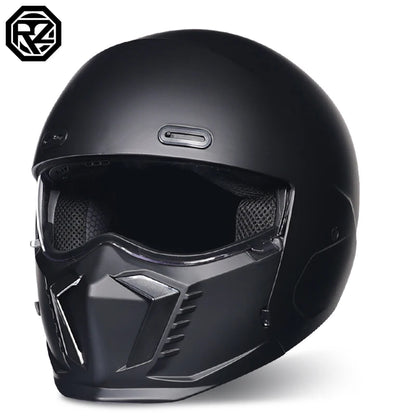 Retro Scorpion Half Motorcycle Helmet – Vintage Locomotive Style Multi-Purpose Moto Helmet (M-XXXL)