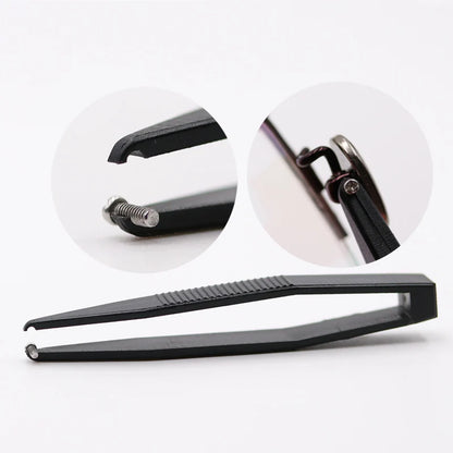 Eyeglasses Repair Kit with Screwdriver, Screws & Nose Pads – Complete Optical Repair Tool Set for Glasses & Sunglasses