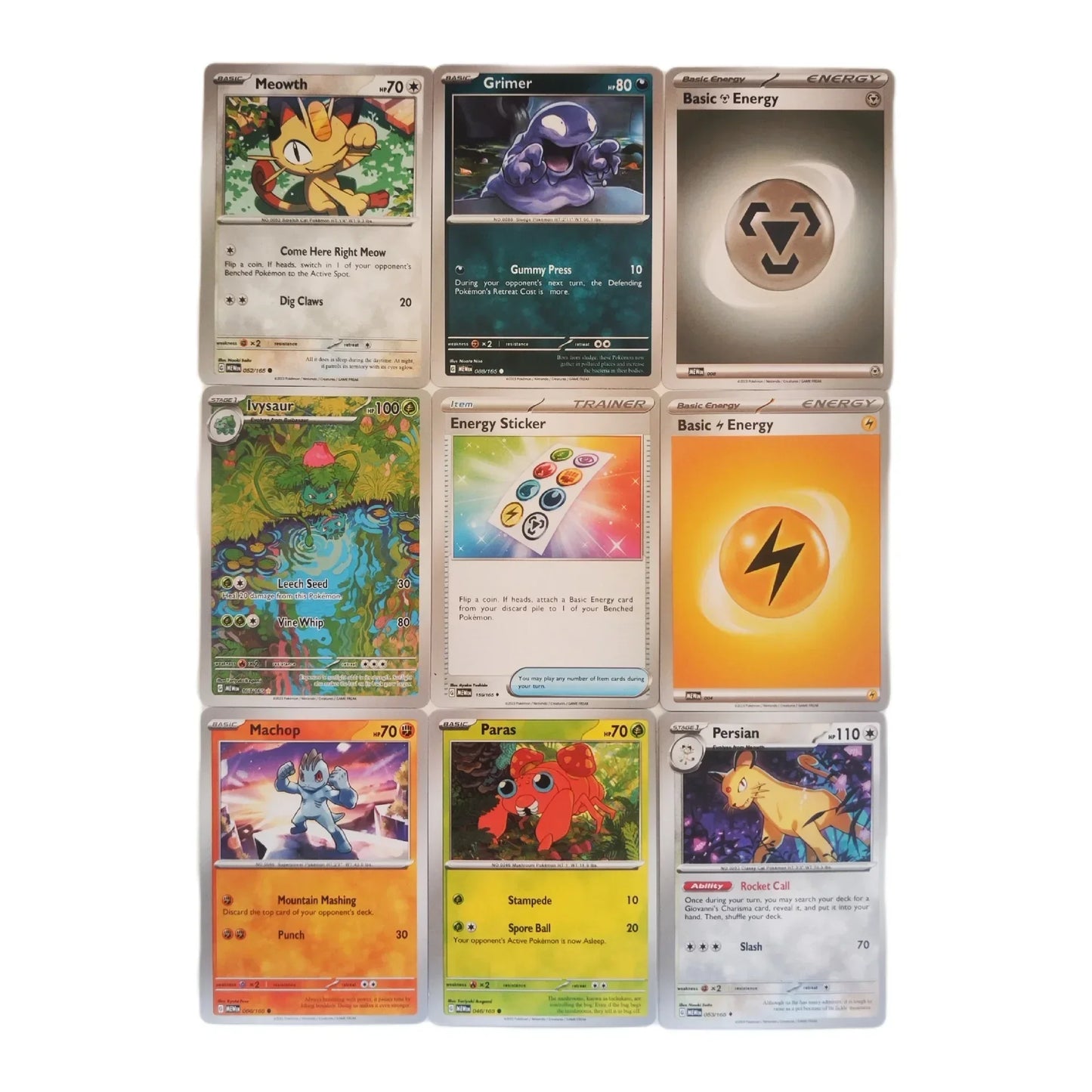 360PCS Pokémon MEGA EVOLUTION Card Set — Scarlet & Violet 151 Phantasma Flames Prismatic English Booster Battle Cards