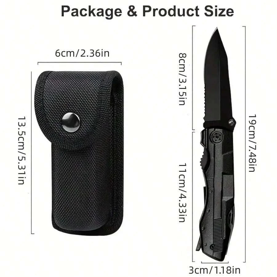 Multifunctional EDC Pliers Tool - Portable Multi-Head Folding Utility Tool for Outdoor & Home Maintenance