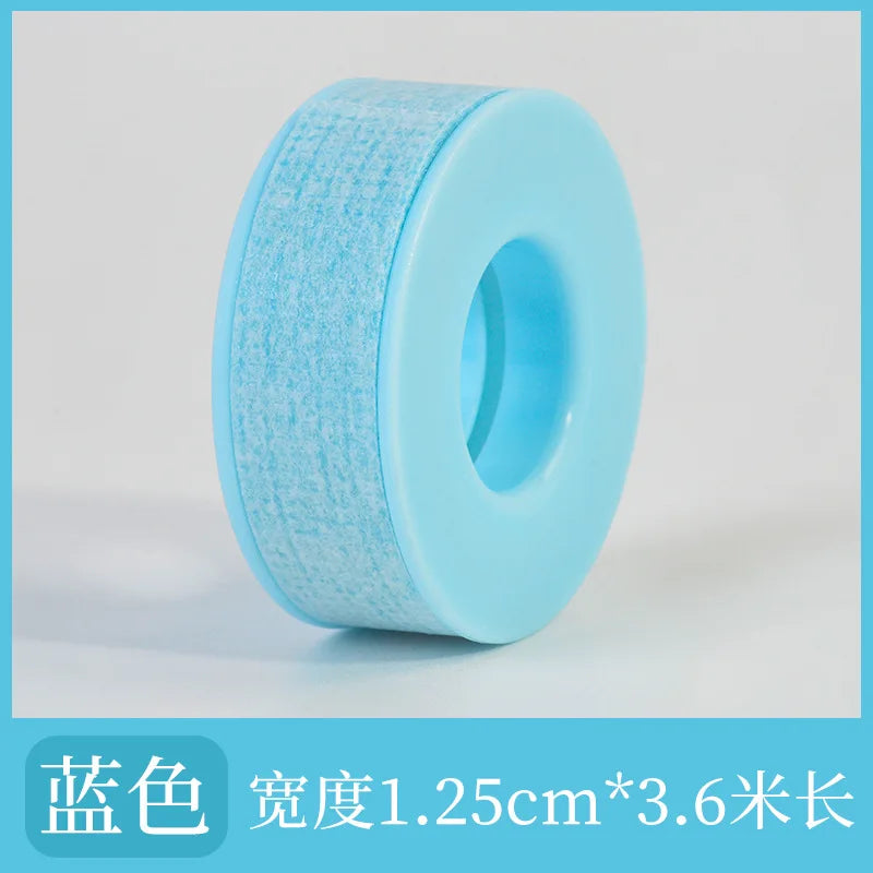 Non-Woven Micropore Silicone Gel Eyelash Pads – Breathable Blue Under Eye Tape for Sensitive Skin & Eyelash Extensions