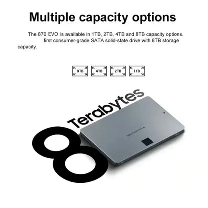 Xiaomi Mijia 4TB SSD – 870 EVO 1TB/2TB 2.5" SATA3 Internal Hard Drive for Laptop & Desktop