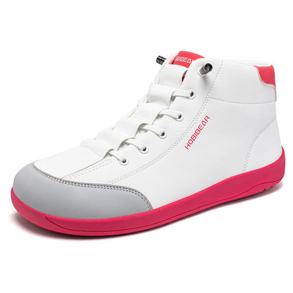 HOBIBEAR Mid-Top Barefoot Shoes – Unisex Wide Toe Minimalist Non-Slip Outdoor Sneakers