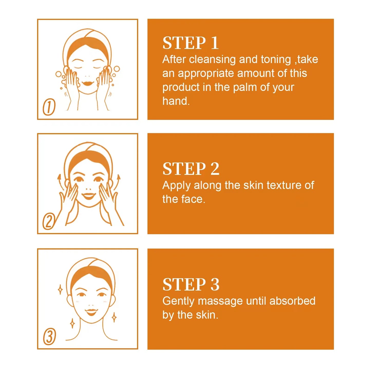 Vitamin C Face Serum – Wrinkle Remover, Lifting & Firming Anti-Aging Essence for Brightening & Nourishing Skin