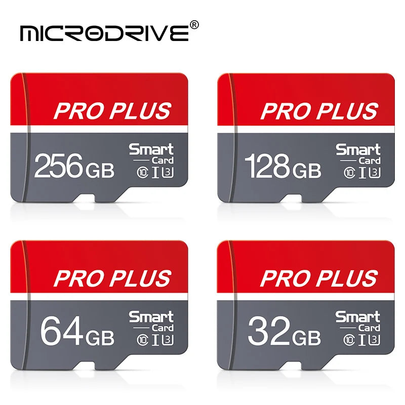 Original High-Speed Memory Card – 4GB to 256GB SD/TF Flash Card for Smartphone & Surveillance Camera