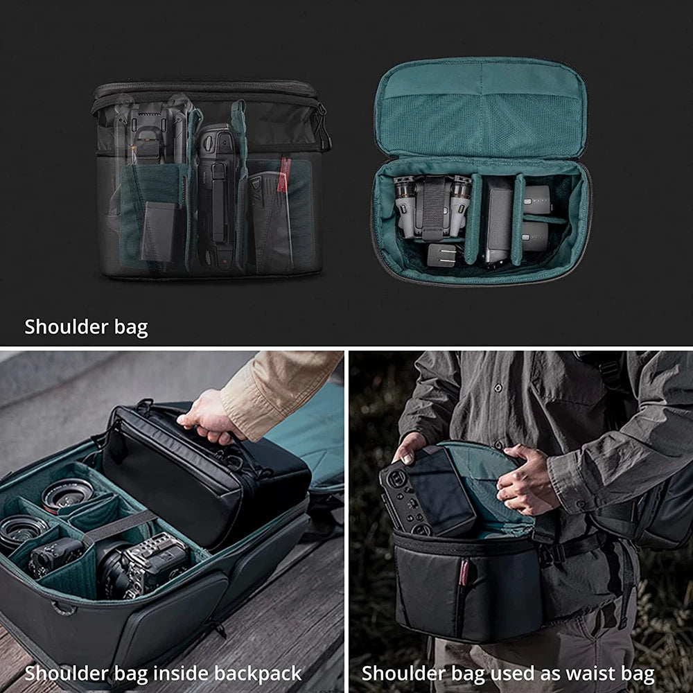 PGYTECH OneMo 2 Camera Backpack – Waterproof Shoulder Bag for Canon, Fuji Cameras & 16" Laptop