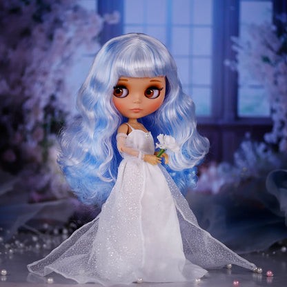 ICY DBS Blyth 1/6 Joint Doll – 30cm Tan Skin Matte Face BJD Girl Doll Toy Gift