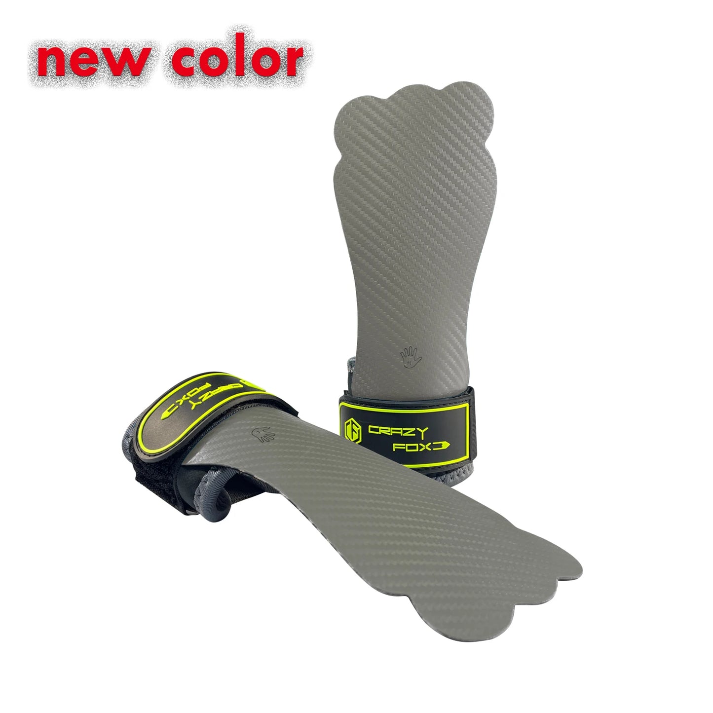 Crazy Fox Hand Grips - Colorful Anti-Slip Calluses Protection for Weightlifting, Pull-Ups & Cross Training