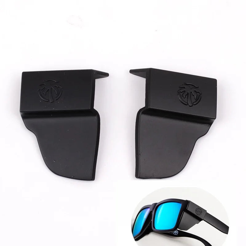 Luxury Brand Heat Wave Sunglasses Side Shield — Z87+ Smoke Grey Protective Glasses Accessory