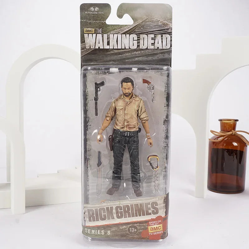 The Walking Dead PVC Action Figure Set - Abraham Ford, Rick Grimes & The Governor Models 6 Styles