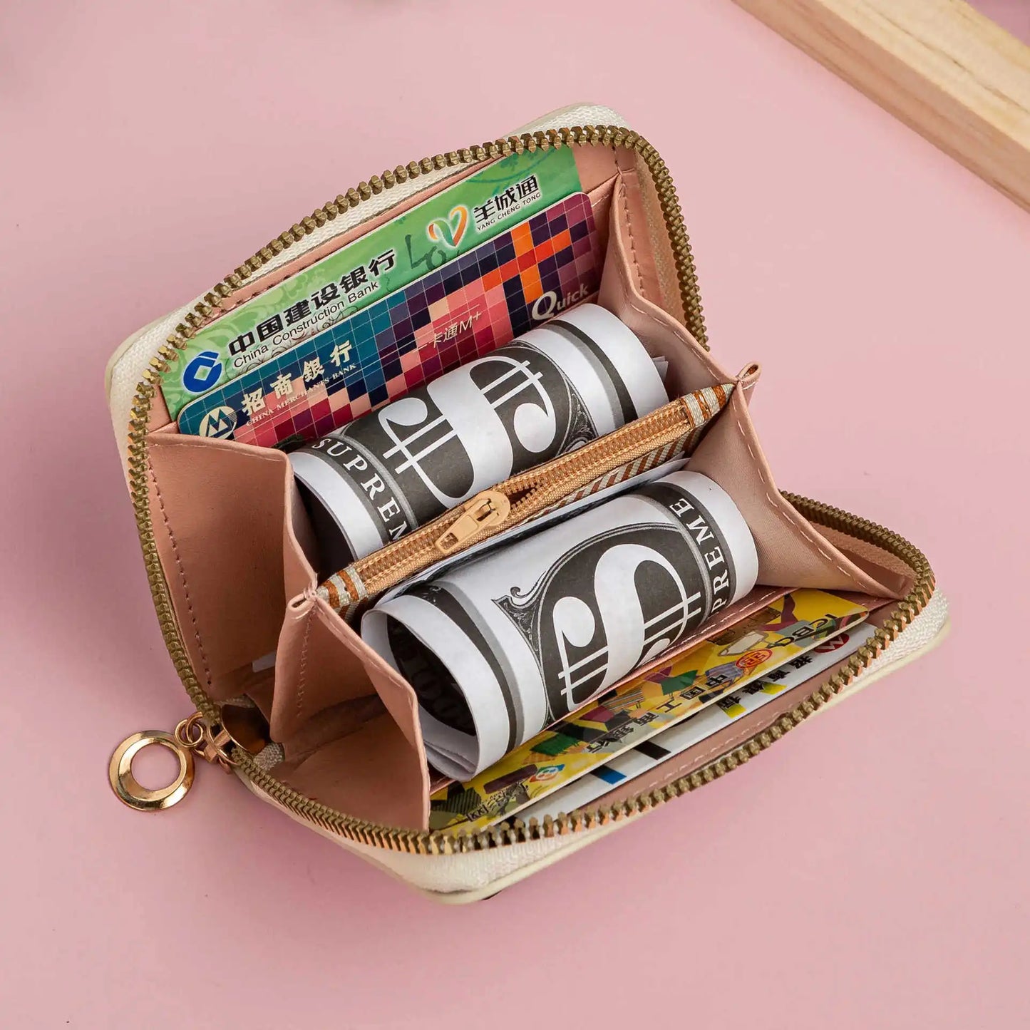 KPop Demon Hunters PU Women’s Wallet — Cartoon Coin & Card Holder, Portable Cute Rumi, Mira, Zoey Fan Gift Toy for Christmas