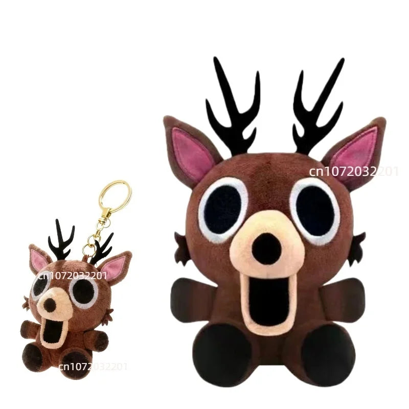2026 New 99 Nights in the Forest Plush – Brown Elk, White Owl Stuffed Dolls & Pillows for Kids’ Gifts
