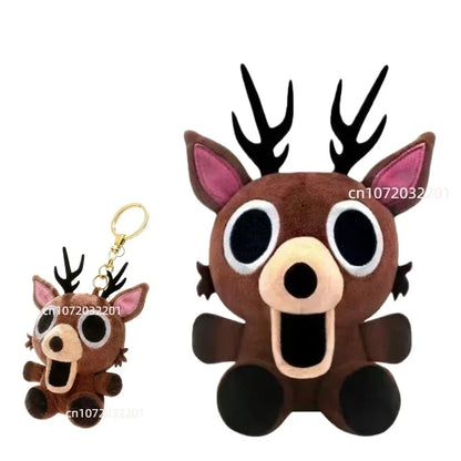 2026 New 99 Nights in the Forest Plush – Brown Elk, White Owl Stuffed Dolls & Pillows for Kids’ Gifts
