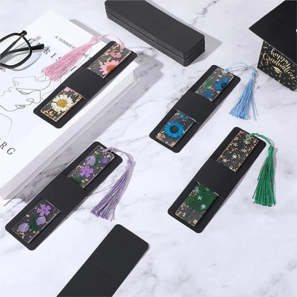 10/30/50 PCS Resin Bookmark Holder Kraft Sleeves — DIY Bookmark Display Cards & Small Business Packaging Supplies