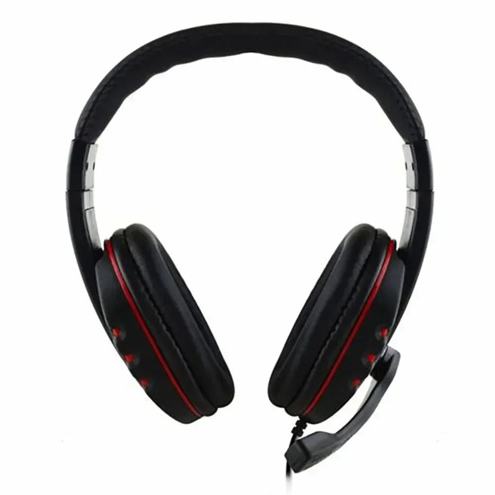 Upgraded Wired Gaming Headset with Mic – Noise-Cancelling Headphones for PC, PS4/PS5, Switch & Laptop