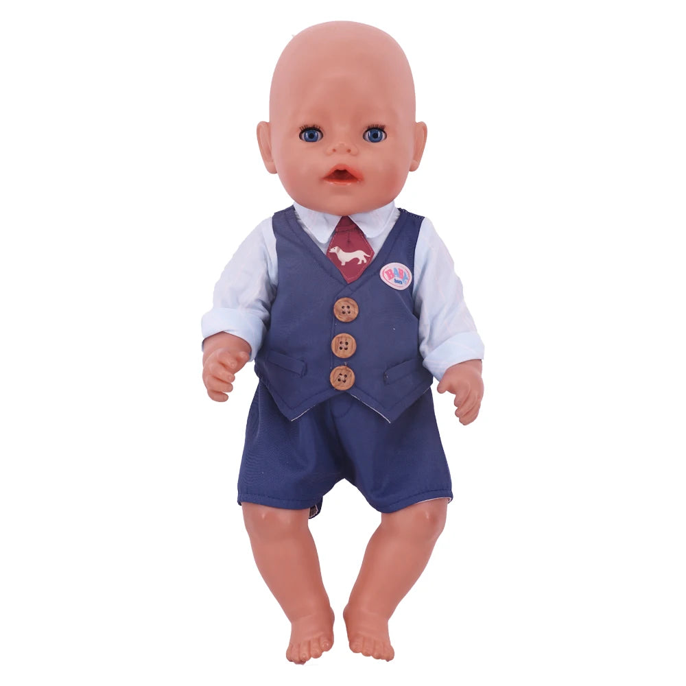 Official Doll Clothes & Accessories – Matching Style Outfits for 18-Inch American & 43cm Reborn Baby Dolls, Our Generation Girl Toys Gift