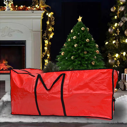 Christmas Tree Storage Bag - Waterproof, Durable Handles, Label Card Slot, Fits 5-9 Ft Artificial Trees