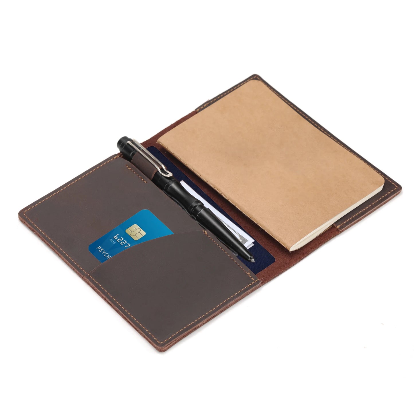 Leather Journal Cover for Field Notes – Fits 3.5" x 5.5" Notebooks (Cover Only)
