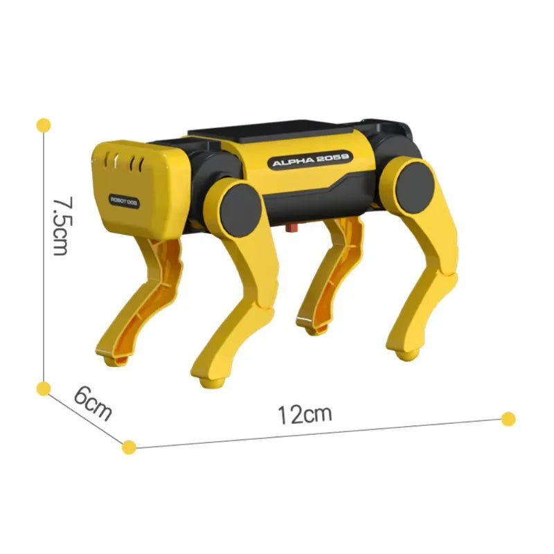 Solar Powered Robot Dog Kit – DIY STEM Science Experiment Toy for Kids, Educational Puppy Model, Christmas Gift