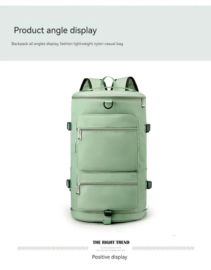 Outdoor Travel Backpack — Single Shoulder Crossbody Bag for Swimming & Fitness