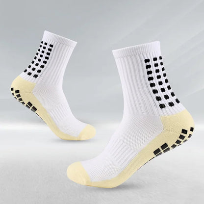 Anti-Slip Football Socks - Non-Slip Soccer, Basketball, Tennis & Cycling Grip Socks for Men