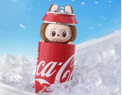 Monster Coca Cola Series Vinyl Doll – Labubu Action Figure Keychain Toy, New Year Surprise Gift for Kids