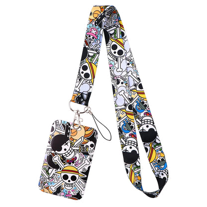 Japan Anime Zoro Neck Strap Lanyard – Keychain, ID Card, USB Badge Holder, Cute Gym Rope Gift