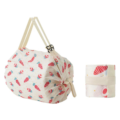 Foldable Waterproof Shopping Bag – Portable Travel, Beach, and Grocery Tote