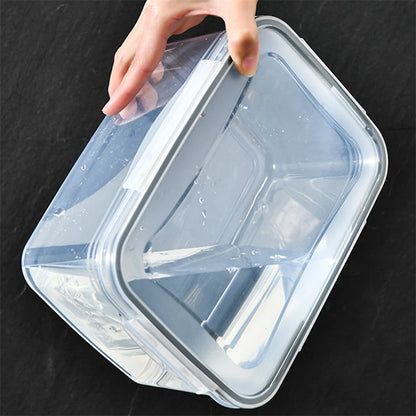 Refrigerator Storage Box – Fridge Organizer for Fresh Vegetables and Fruits, Drain Basket Storage Containers for Kitchen