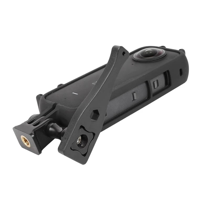 Insta360 X3 Protective Cage Case - Camera Frame Shell with Hot Shoe & Base Mount