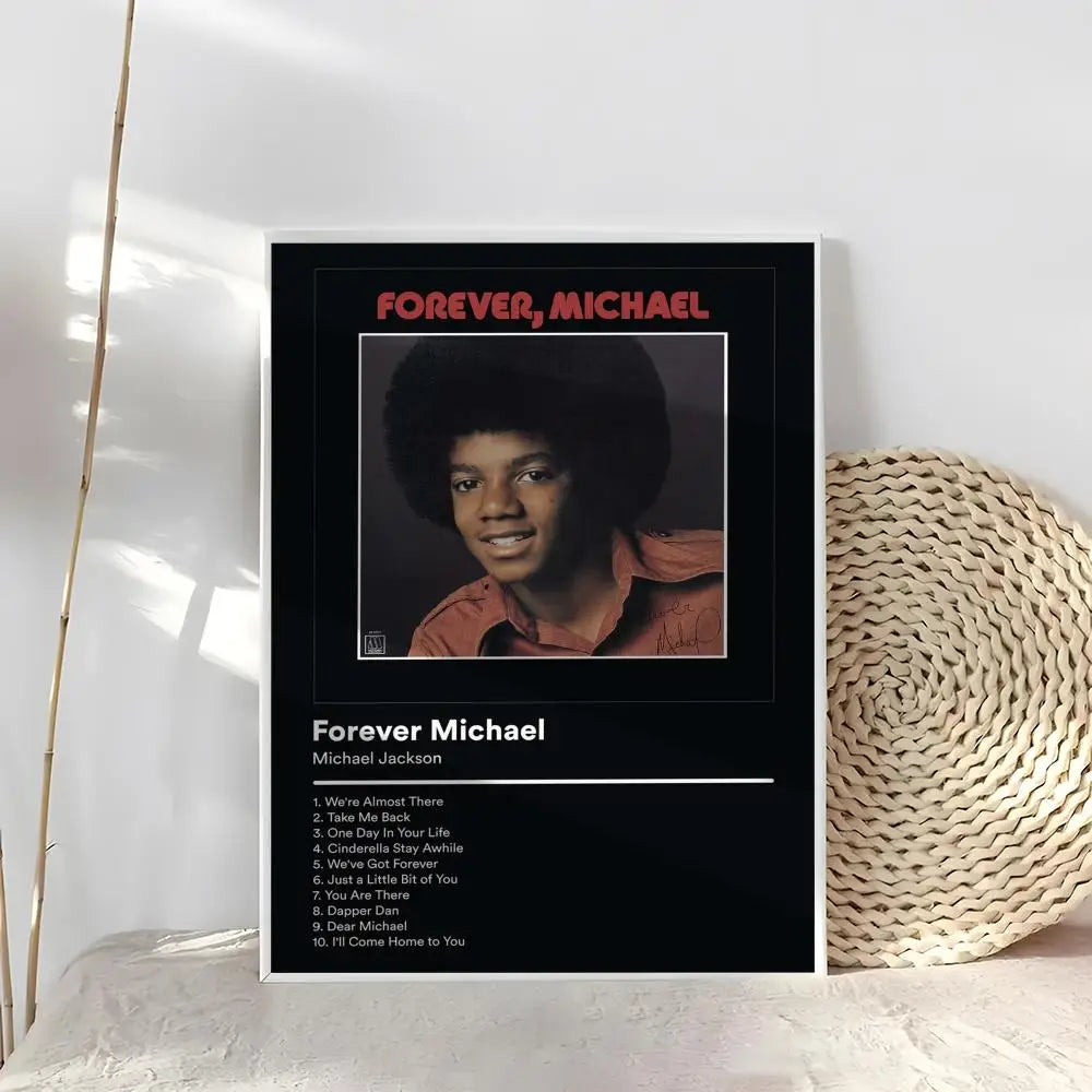 Michael Jackson Aesthetic Wall Art Poster - Modern Music Legend Print for Bedroom, Living Room & Office Decor