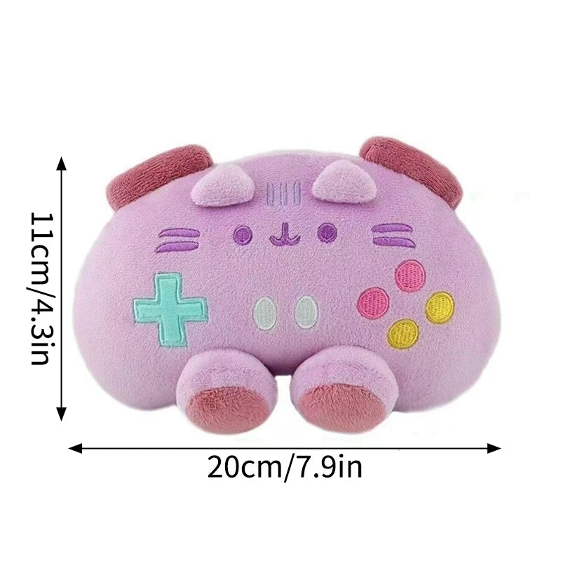 Pusheen Cat Figure and Charm - Cute Desk Accessories, Fluffy Cushion Decor, and Birthday Gifts for Pusheen Fans