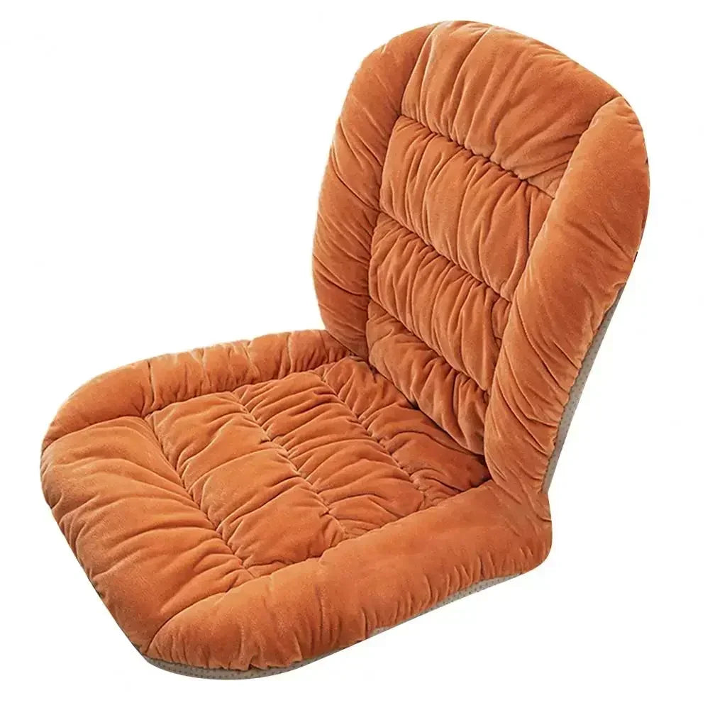 Luxury Thick Chair Cushion with Back Support – Non-Slip Soft Pad for Office, Student, Patio, Garden & Rocking Chairs