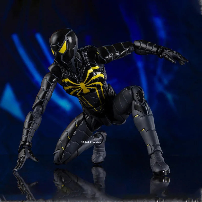 Spiderman Anime Action Figure – Anti-Octopus Suit 15cm PVC Collectible Toy for Kids & Desk Decor