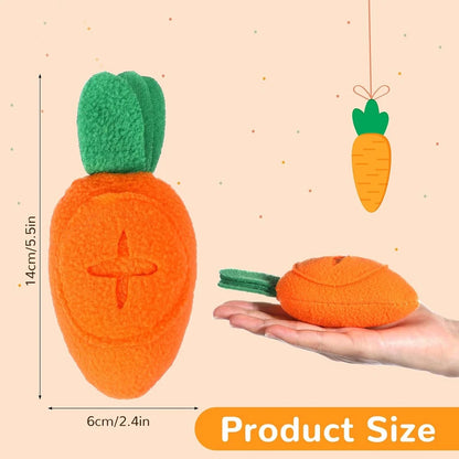 Washable Rabbit Foraging Puzzle Toy – Interactive Feeding & Hiding Food Game for Rabbits, Guinea Pigs & Small Animals