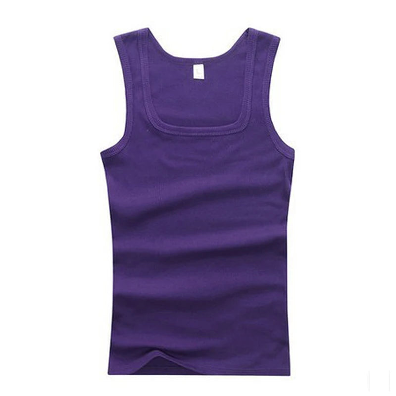 Plus Size Men’s Sleeveless Tank Top Vest – Summer Fitness Bodybuilding Singlet Casual Workout Shirt (Black, White, Gray)