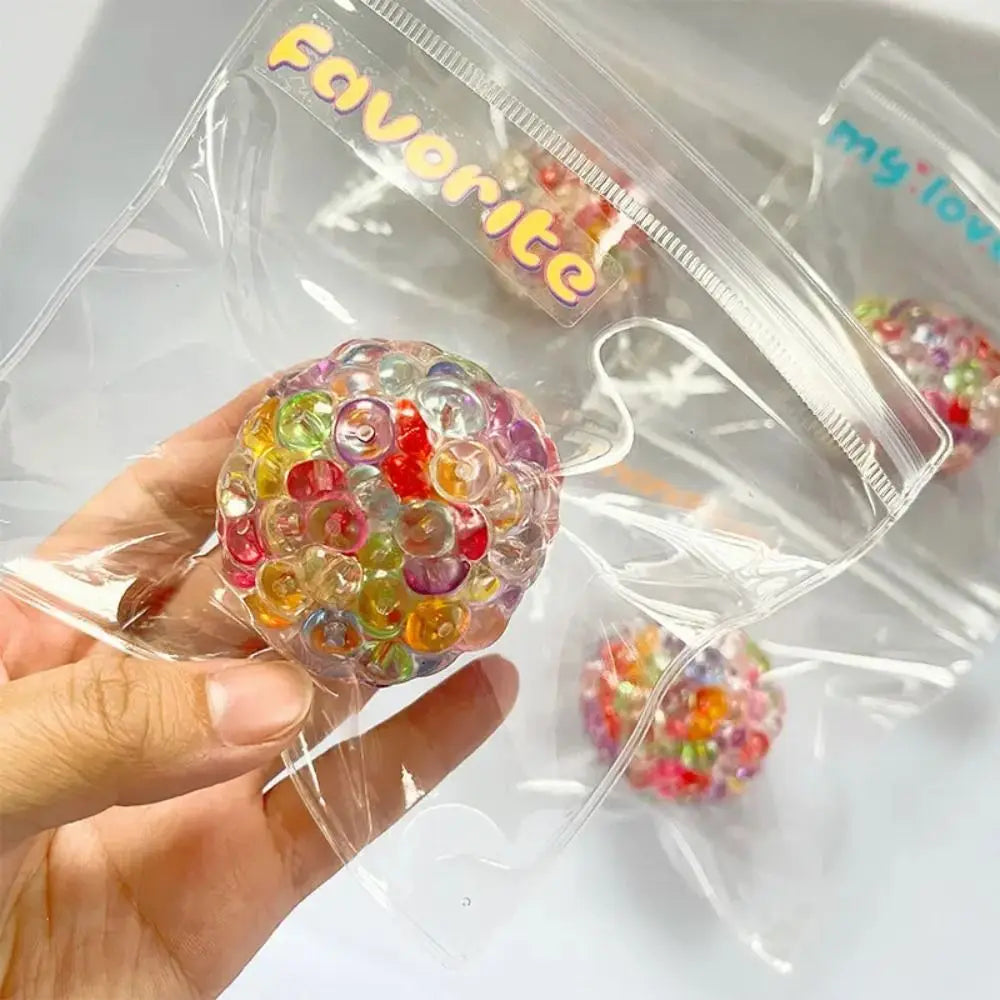 Super Soft Squishy Stress Balls - Memory Gel Textured Fidget & Calming Toys