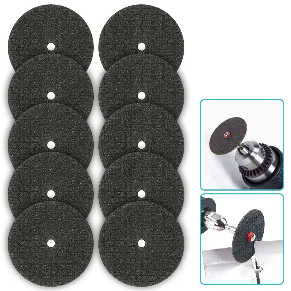 6-32Pcs Mini Circular Saw Blade Set - Sanding Grinding Cutting Discs for Dremel Rotary Tools & Metal Projects