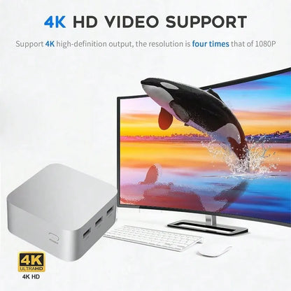 FIREBAT T8 Pro Plus Mini PC — Intel Celeron N5095/N100 Desktop, 8GB/16GB RAM, 256GB/512GB Storage, DDR4/DDR5, WiFi5 & BT4.2 Gaming Computer