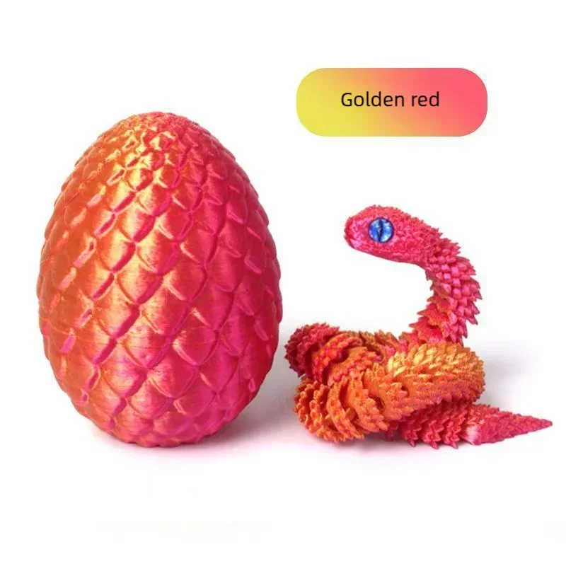 Cobra & Snake Egg Statue - Creative Desktop Sculpture Home Decor Ornament