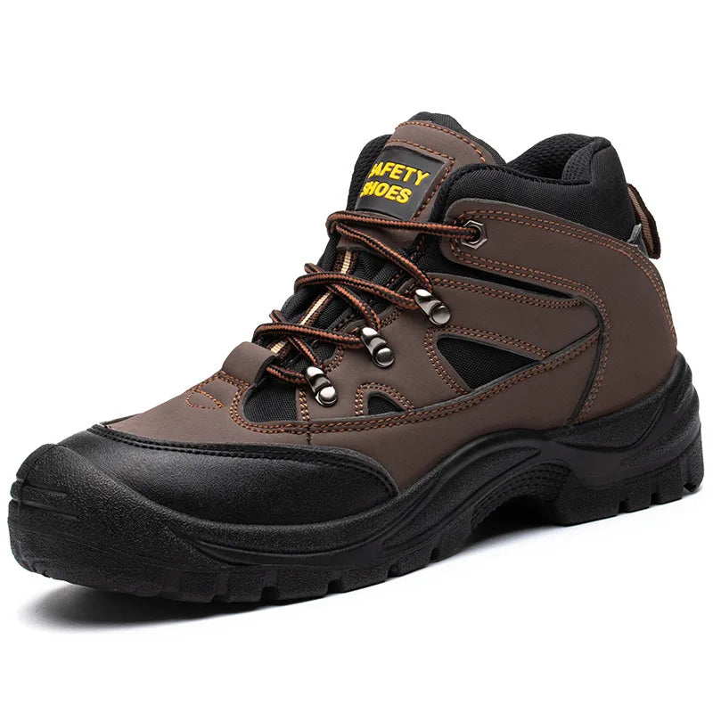 Lightweight Men's Safety Boots – Steel Toe, Anti-Puncture, Non-Slip Work Sneakers, Indestructible Work Shoes