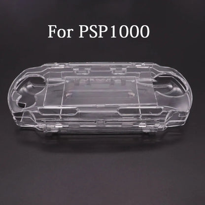 Clear Crystal Hard Shell Case for PS Vita & PSP | Transparent Protective Cover for PSV 1000/2000/3000