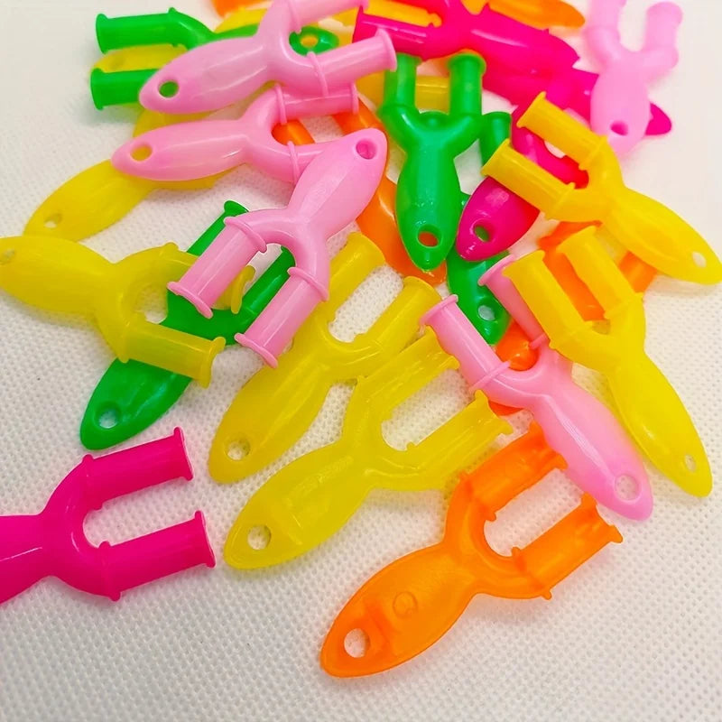 10-Piece Colorful Y Loom Knitting Tool Kit - DIY Rubber Band Bracelet & Friendship Jewelry Making Set