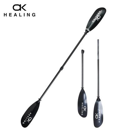 2-Section Kayak Paddle – Inflatable Stand Up Paddle with ABS Double Blade & Fiberglass Shaft
