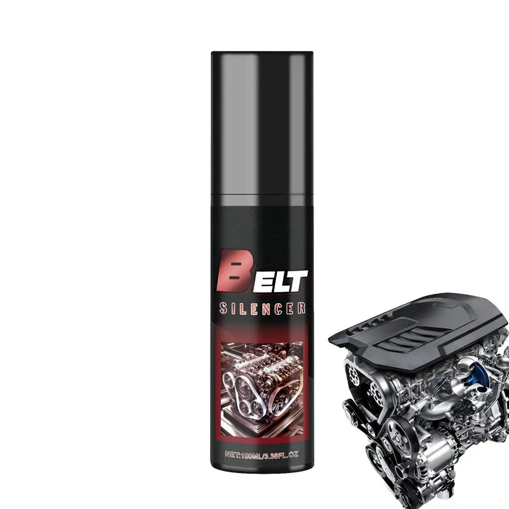 100ml Car Belt Noise Spray – Engine Belt Silencer & Lubricant for Prolonging Belt Life