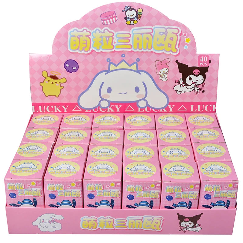 24pcs Sanrio Blind Box Keychains — Kuromi & Melody Cute Anime Character Mystery Surprise for Kids’ Gifts & Decorations