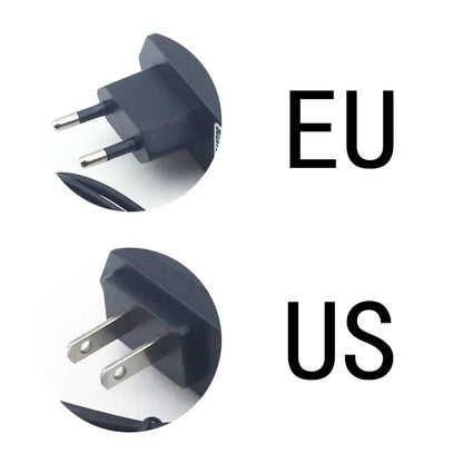 Universal AC/DC Power Adapter - 110–240V Input, 3V–24V Output for LED Lights and Electronics