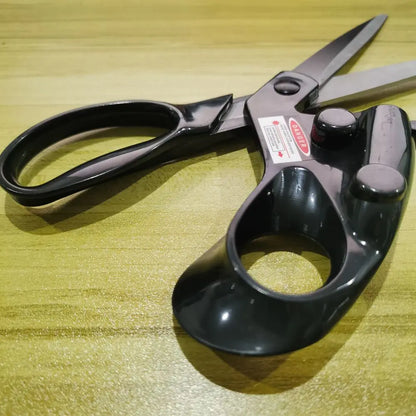 Professional Laser-Guided Stainless Steel Scissors — Quick-Cut Fabric & Home Craft Sewing Scissors