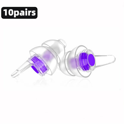 High Fidelity Concert Earplugs - Reusable Hypoallergenic Hearing Protection for Musicians & Events